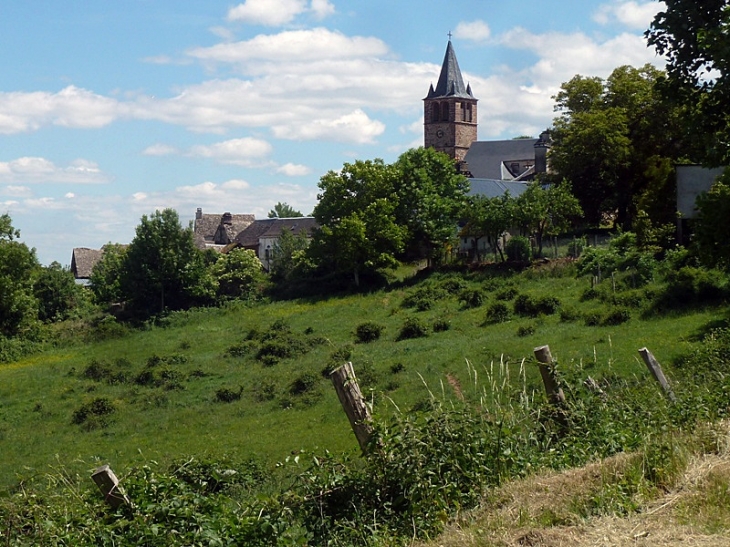 Vue sur le village - Saint-Pierre-de-Nogaret