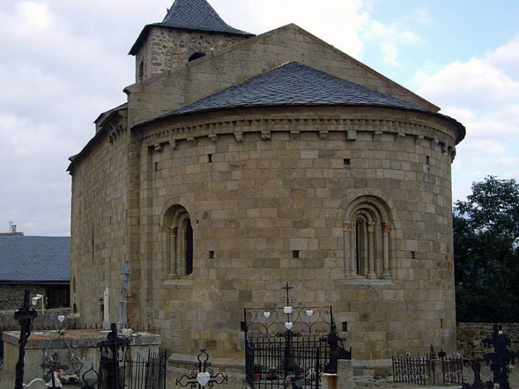 L'église romane d'Hix - Bourg-Madame