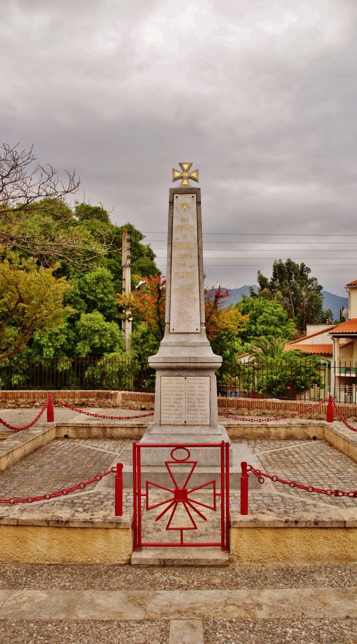 Monument aux Morts - Brouilla