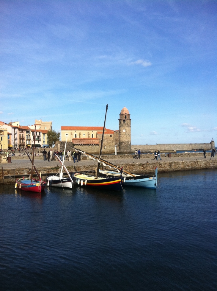 Barques à Collioure