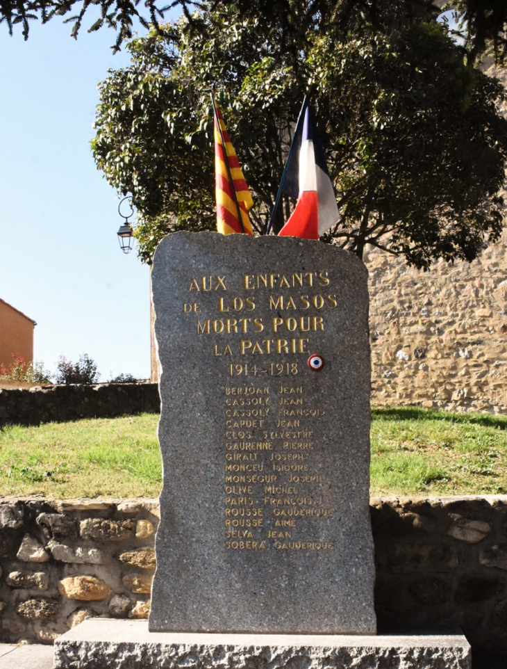 Monument-aux-Morts - Los Masos