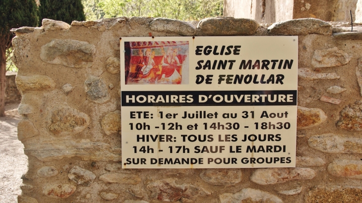 St Martin de Fenollar ( Chapelle St Martin 10 Em Siècle ) - Maureillas-las-Illas