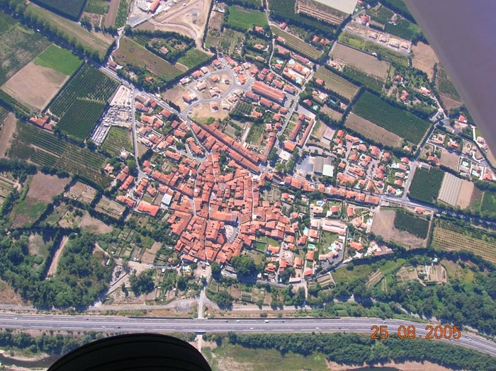 Vue aérienne de Néfiach
