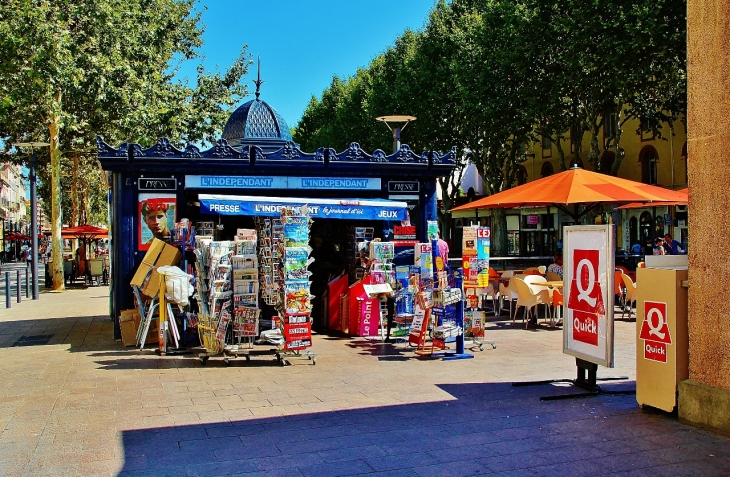 CENTRE VILLE kiosque  - Perpignan