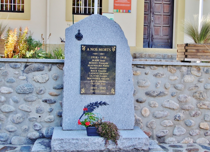 Monument-aux-Morts - Valmanya