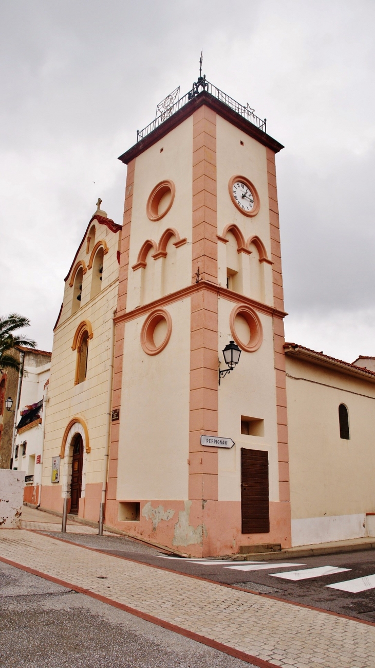 .   église Ste Baselisse et St Julien - Villeneuve-de-la-Raho