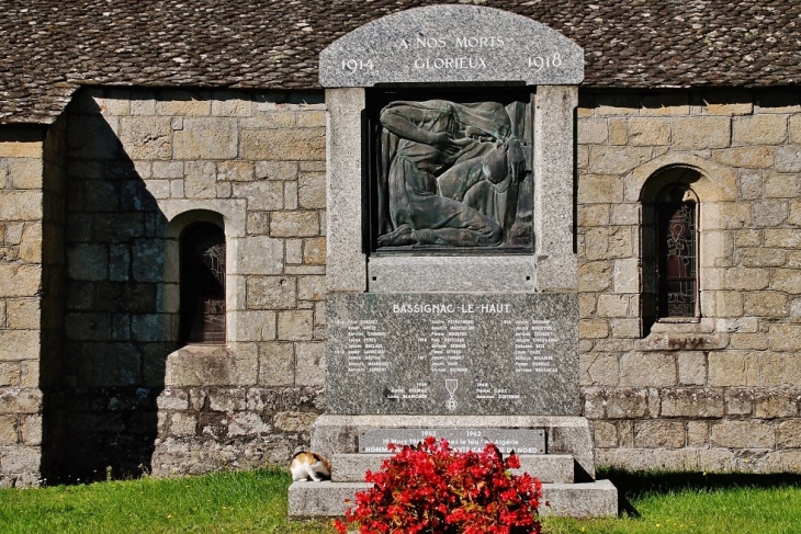 Monument-aux-Morts - Bassignac-le-Haut