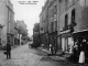 Photo suivante de Bort-les-Orgues Place du Faubourg, vers 1909 (carte postale ancienne).
