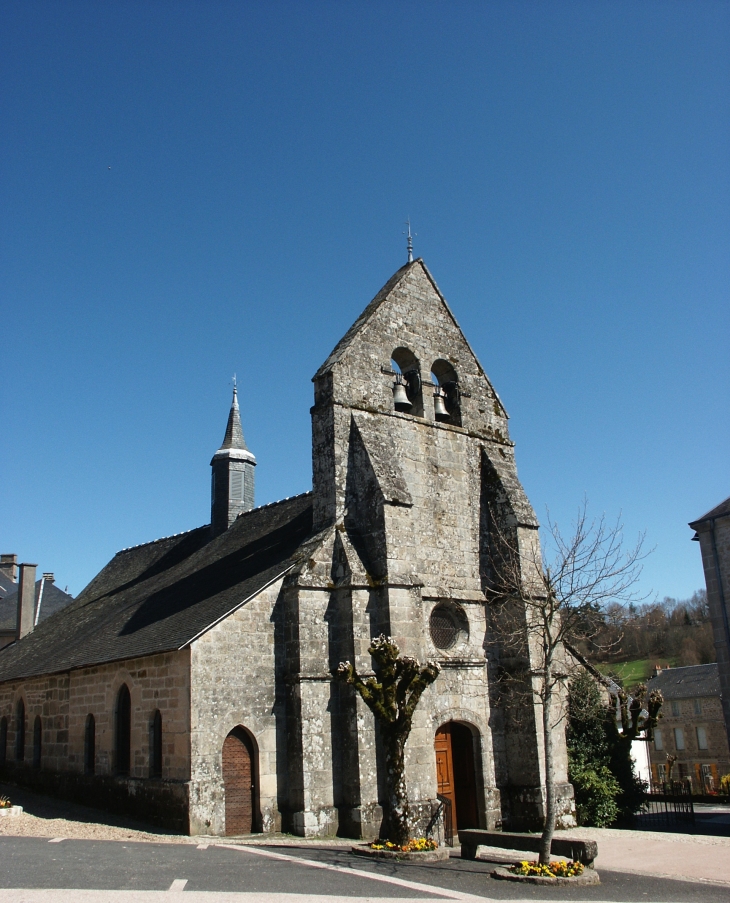 Eglise Saint-Pardoux fin IVe début XVe et Fin XVIIIe siècles. - Bugeat