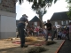 Photo suivante de Chamboulive Préparation du concours de battage au fléau  du dimanche 5 août au Puy-Grand