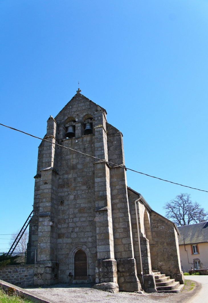 Eglise Saint-Martial-de-Limoges probablement du XIIIe, remaniée et restaurée au cours du XVe au XXe siècle. - Couffy-sur-Sarsonne