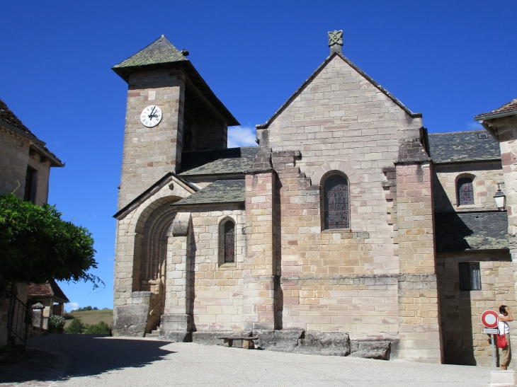 Curemonte ( Corrèze) - Eglise St-Barthelemy