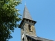 Le clocher du Temple Protestant.