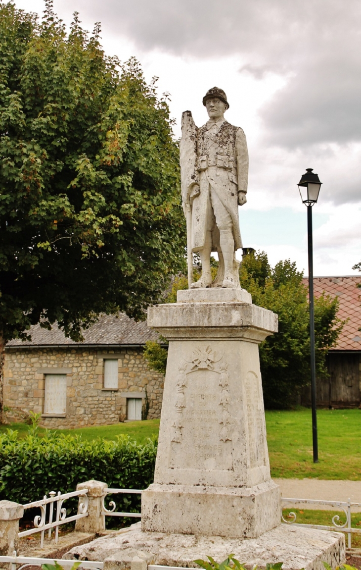Monument-aux-Morts - Moustier-Ventadour