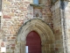 Photo suivante de Noailhac Détail du portail de l'église