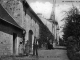Un coin du Parc, château de Lafarge, vers 1910 (carte postale ancienne).