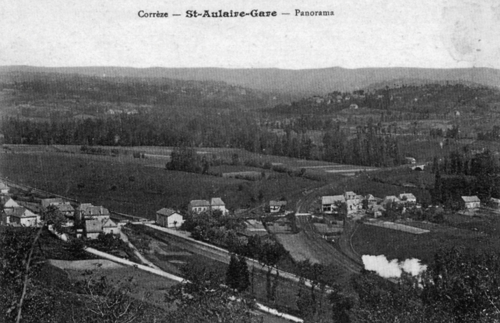 Panorama, vers 1912 (carte postale ancienne). - Saint-Augustin