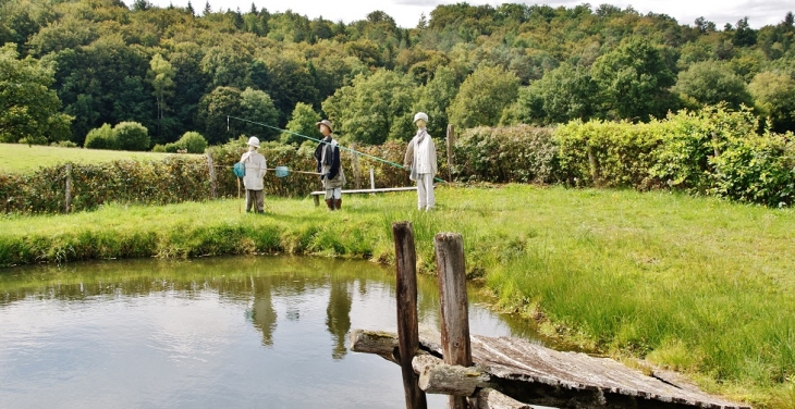 L'étang de pêche - Saint-Hilaire-Luc