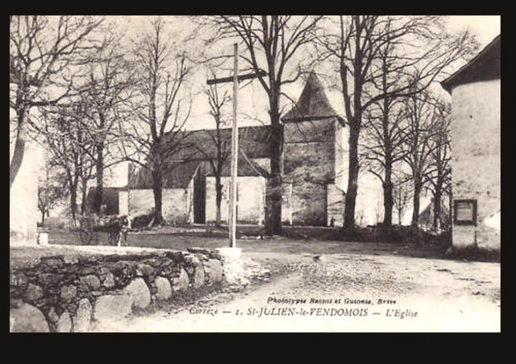 Eglise - Saint-Julien-le-Vendômois