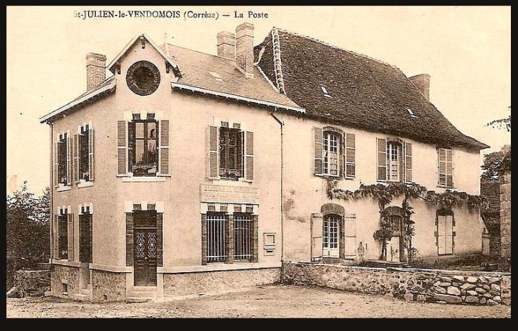 La poste - Saint-Julien-le-Vendômois