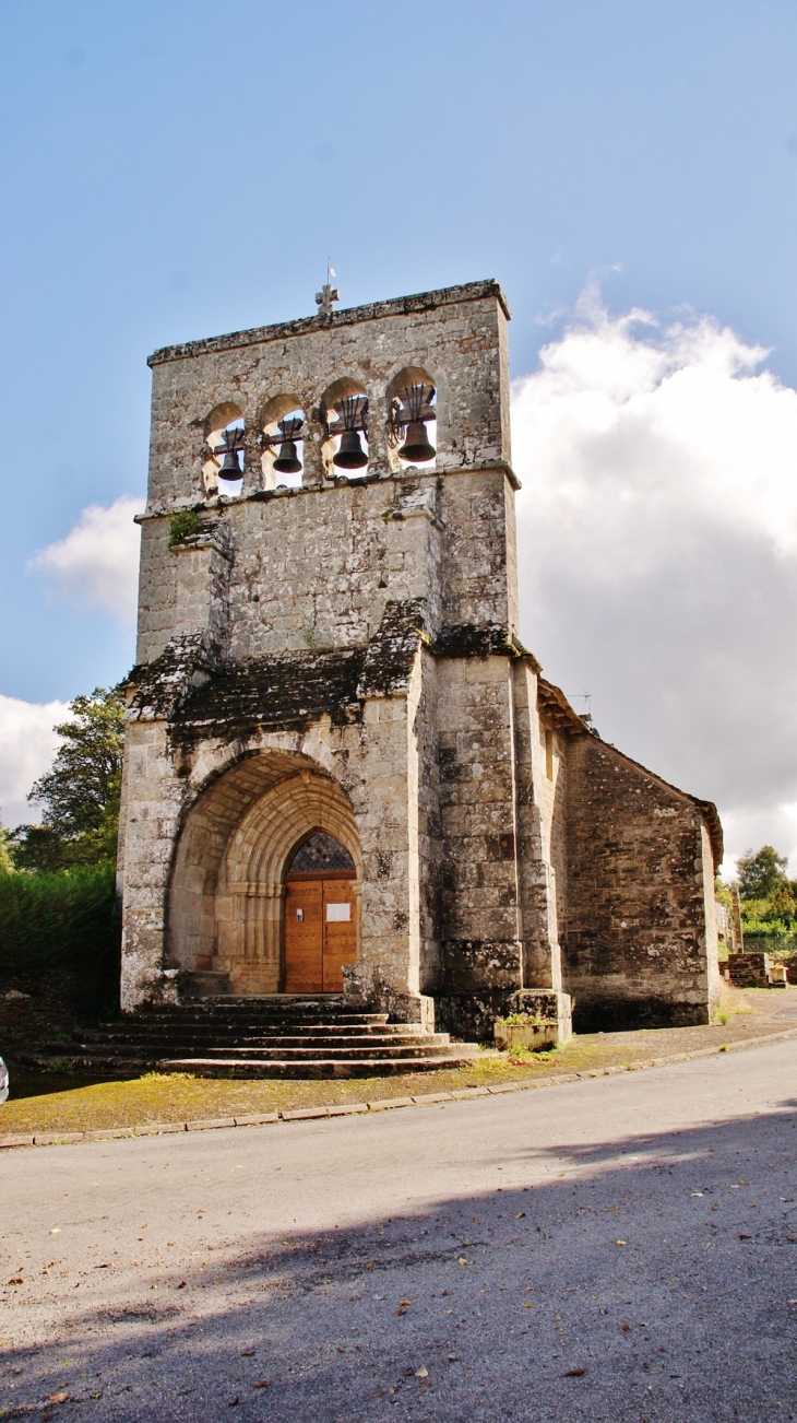 *église saint-Médard - Saint-Merd-de-Lapleau