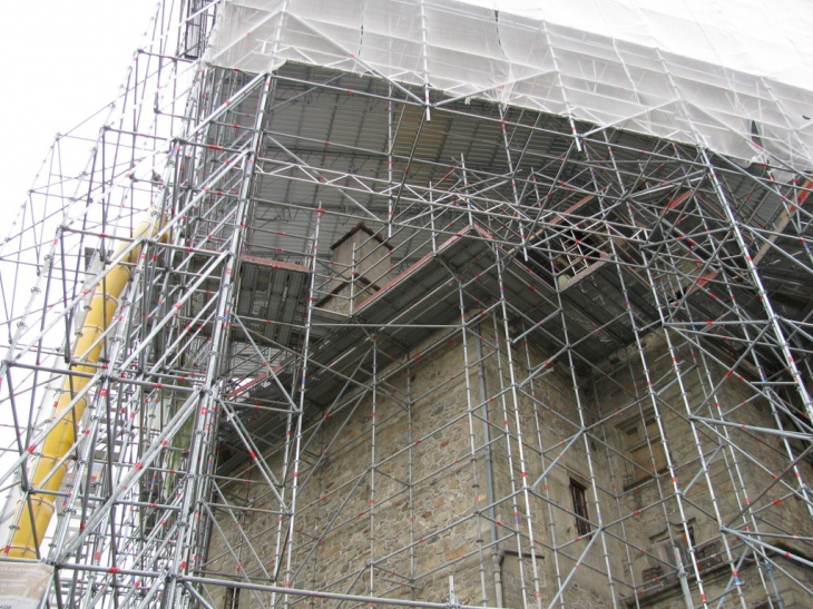 Restauration du château - Sainte-Fortunade