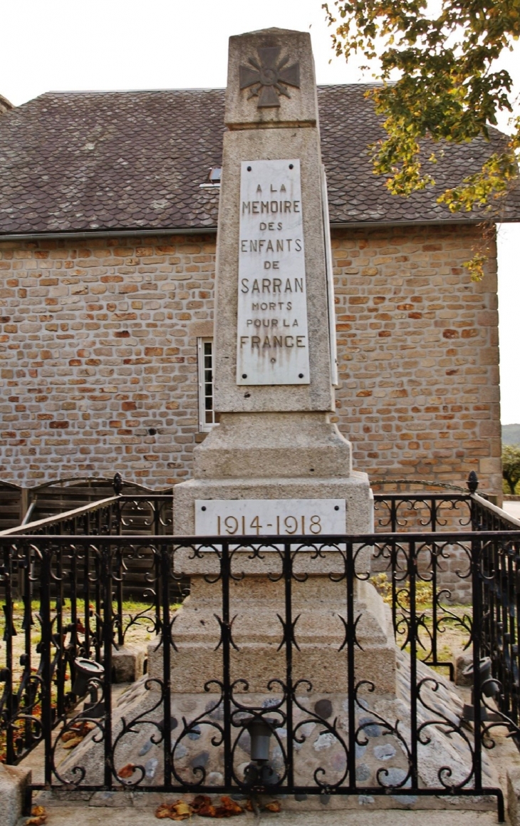 Monument-aux-Morts - Sarran
