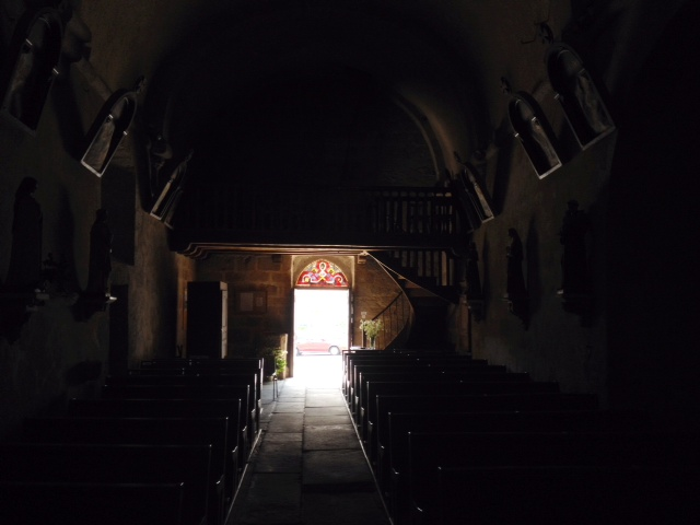 Intérieur de l'église. - Sornac