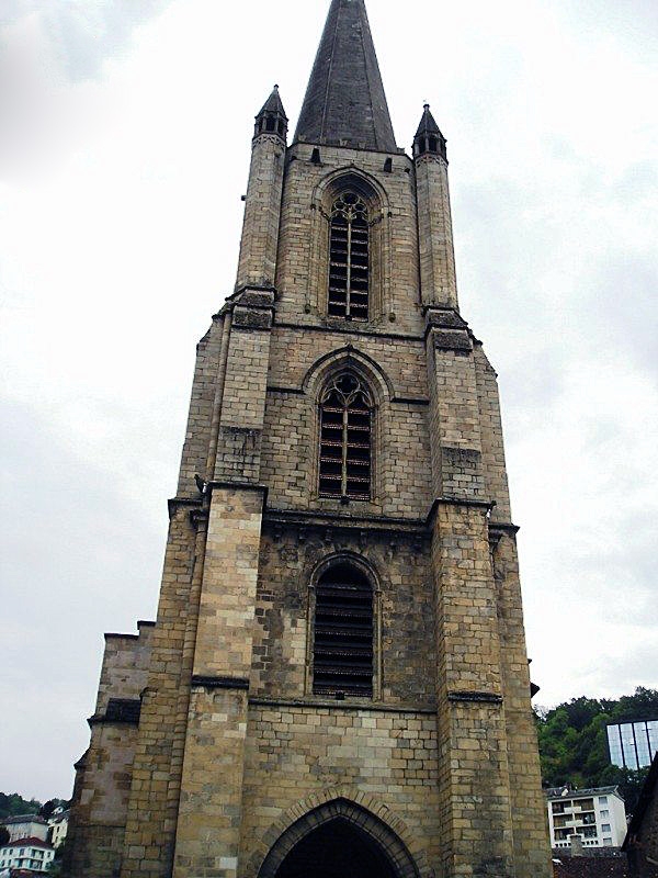 Le clocher de la cathédrale - Tulle