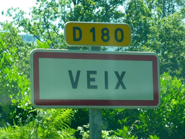 Autrefois : au Xe était connu sous le nom de Ves; au XIVe sous celui de Vesco. - Veix