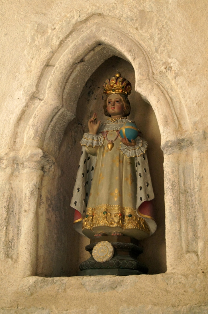 Statuette de Jésus : Eglise Saint-Pierre. - Vigeois
