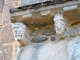 Photo suivante de Vigeois modillons-au-dessus-de-la-porte-polylobee-abbatiale-saint-pierre