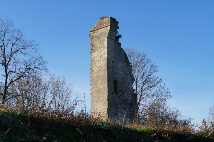 La Tour, vestige d'un château ancien du VIe siècle. - Yssandon