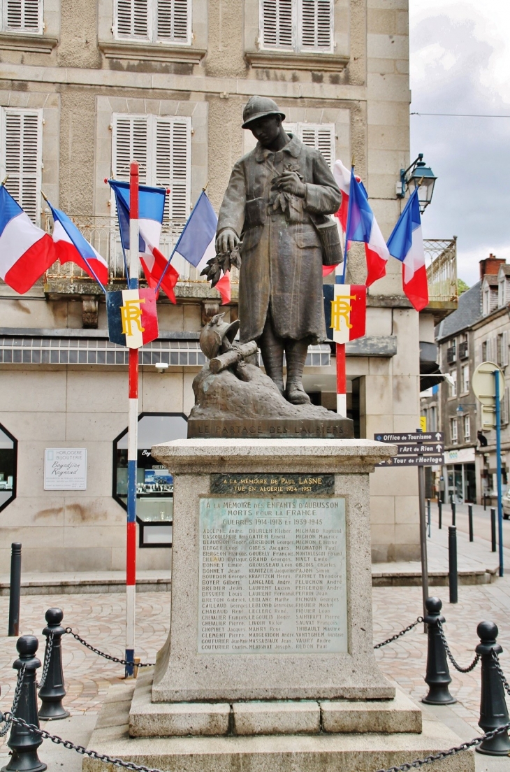 Monument-aux-Morts - Aubusson