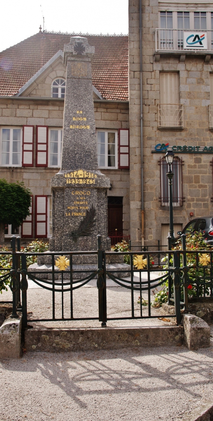 Monument-aux-Morts - Crocq