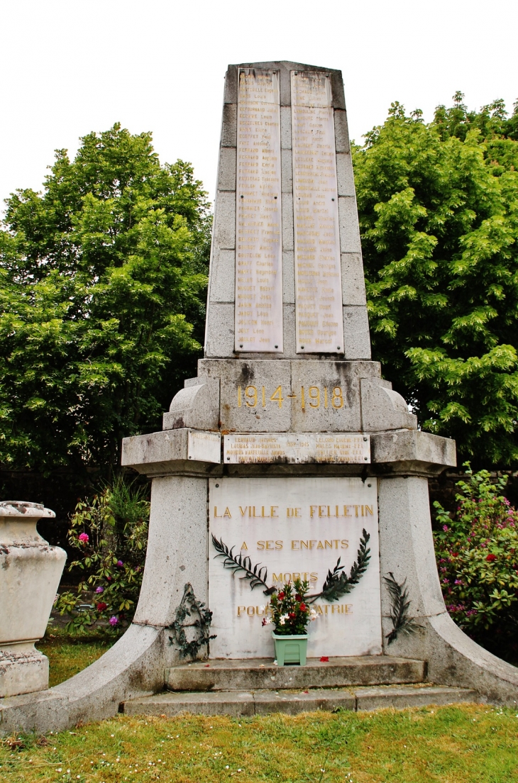 Monument-aux-Morts - Felletin
