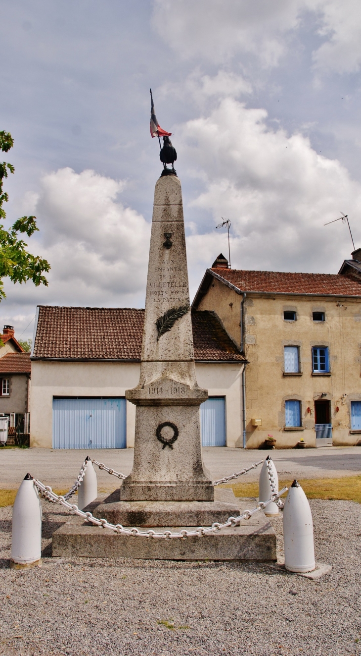 Monument-aux-Morts - La Villetelle