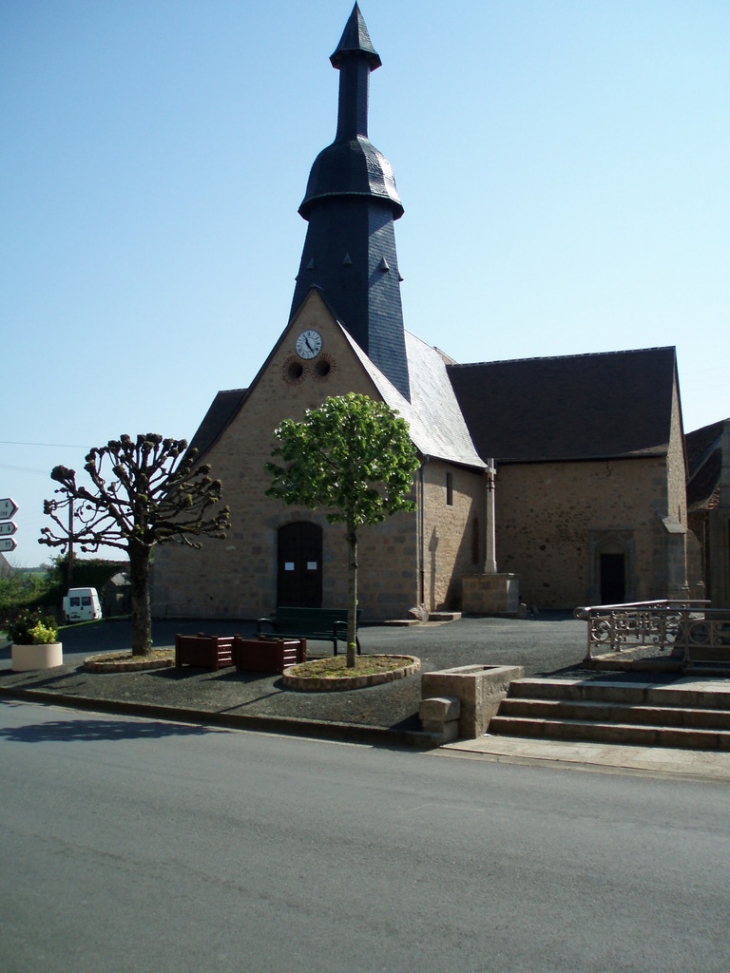 L'église- l'extérieur rénové - Saint-Germain-Beaupré