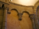 Eglise Saint Sulpice : les chapiteaux sculptés du choeur.
