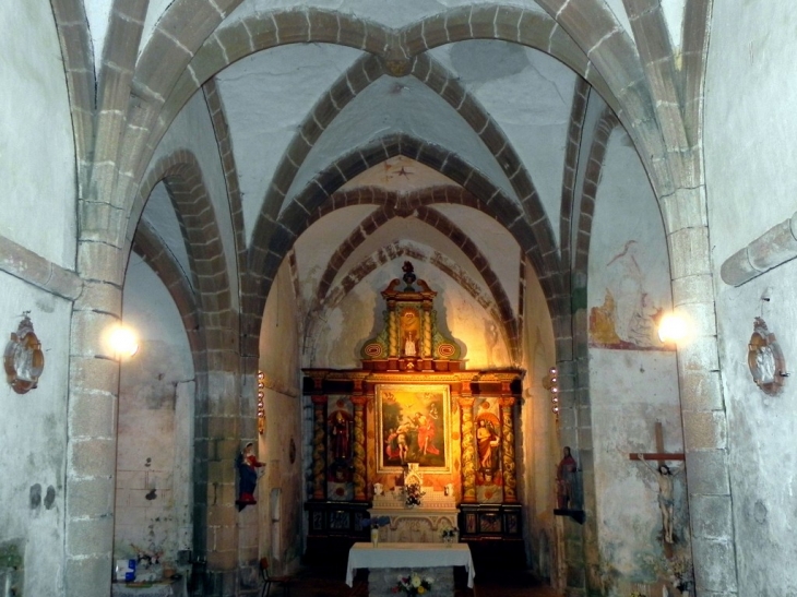 Interieur église de Jabreilles - Jabreilles-les-Bordes