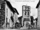 L'église saint Mathurin, vers 1910 (carte postale ancienne).