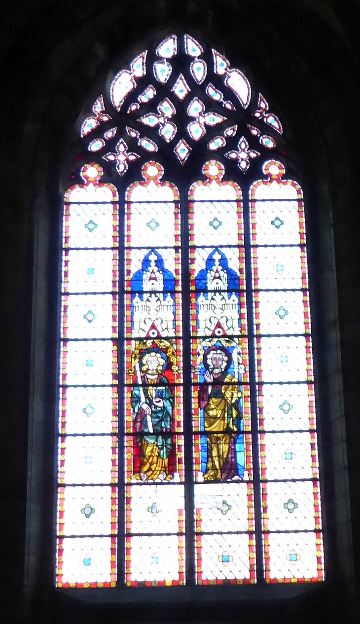 Cathédrale Saint Etienne : vitrail - Limoges