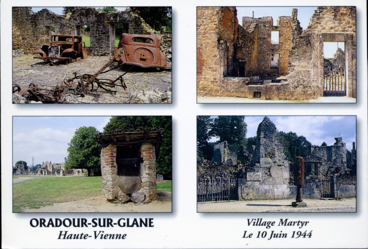 Le Village (carte postale). - Oradour-sur-Glane
