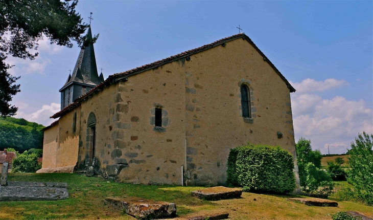 L'église de Lastours - Rilhac-Lastours