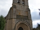 Façade occidentale de l'église abbatiale Saint Pierre duXIIe siècle.