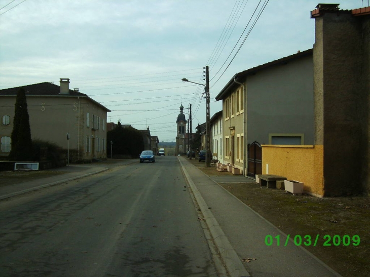 Rue principale - Anoux
