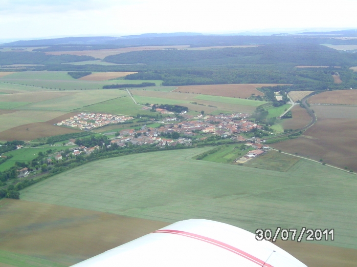 Vue aérienne - Chambley-Bussières