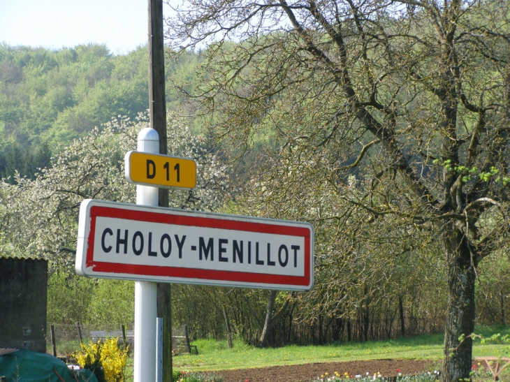 Entée NORD OUEST du village - Choloy-Ménillot