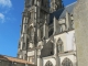 La cathédrale de Toul depuis le Cloître