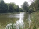 L'étang après sa remise en eau. ( Entretenu par l'association de pêcheurs.)